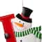 Glitzhome® 48" JOY Snowman Yard Stake, Horizontal or Vertical